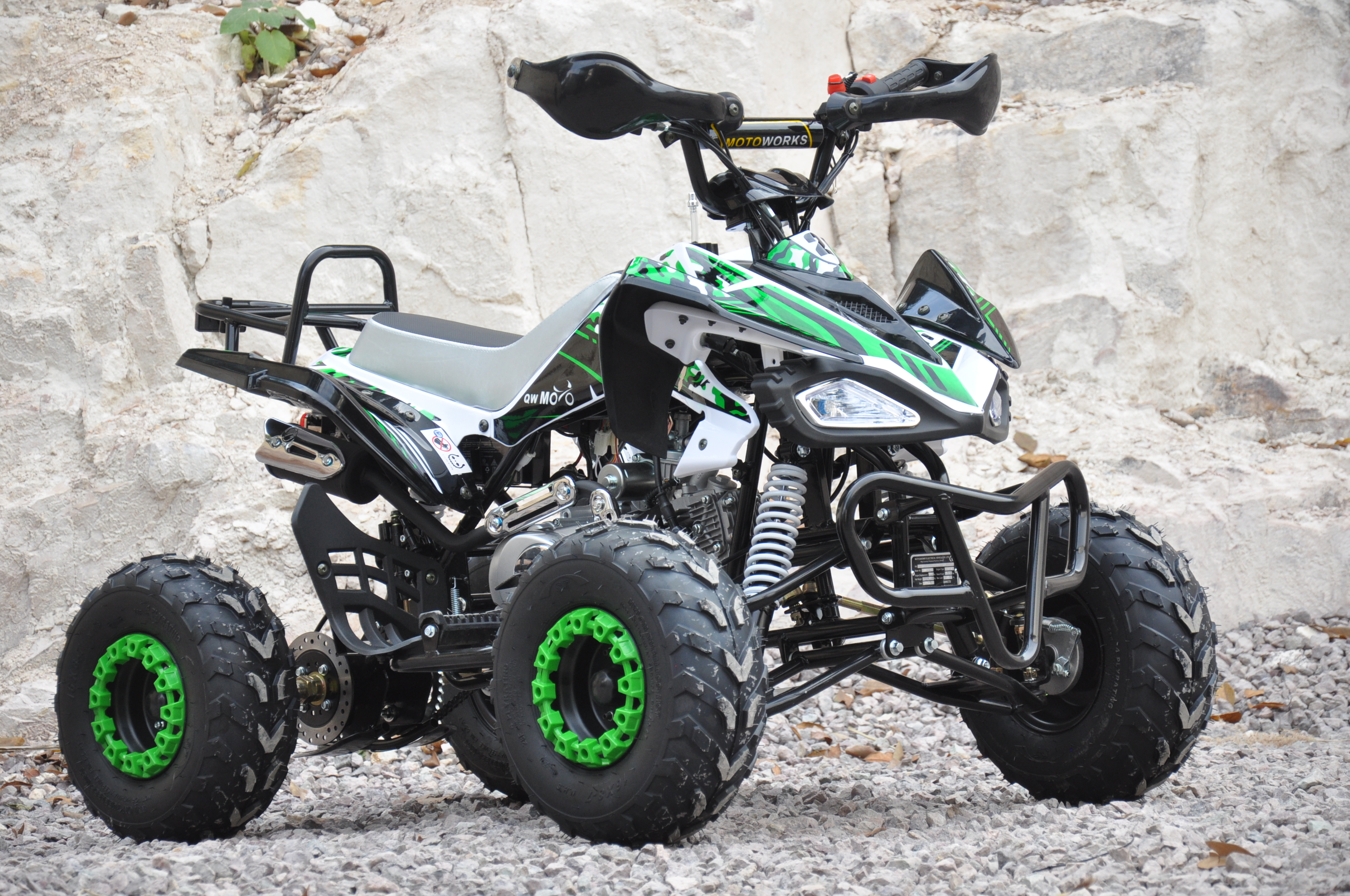 Motoworks 125CC Sports Quad Green