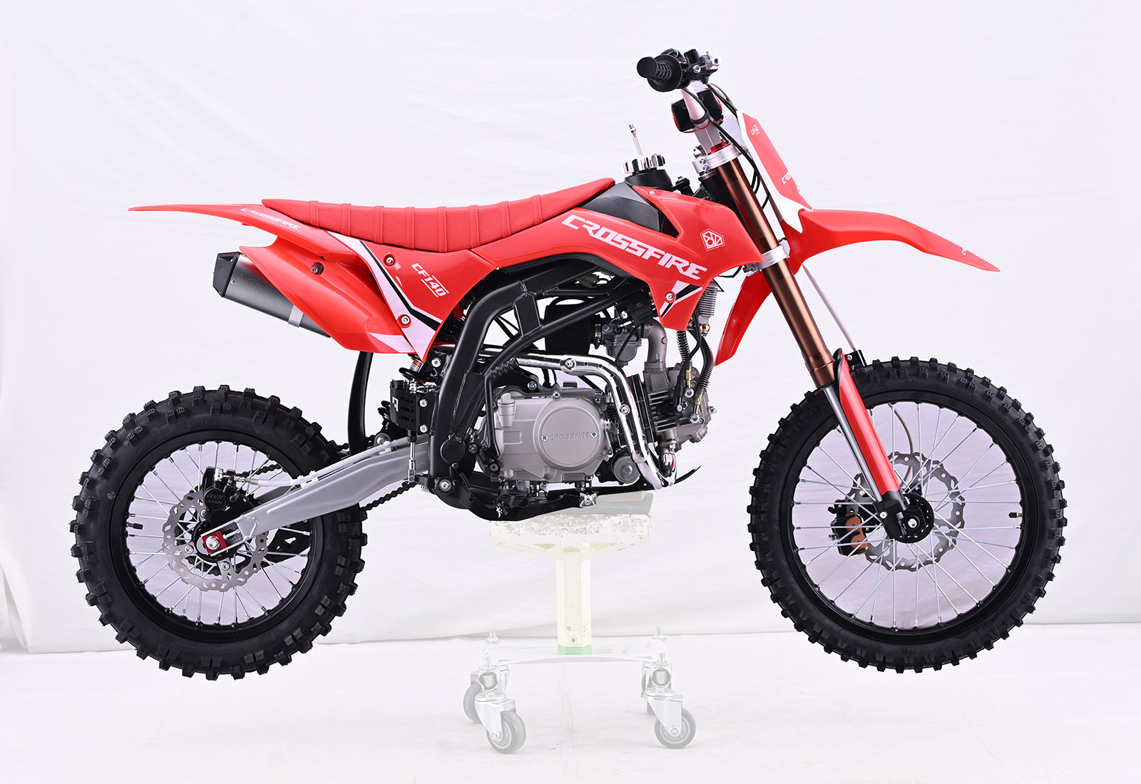 Crossfire 140CC Manual Dirt Bike Red