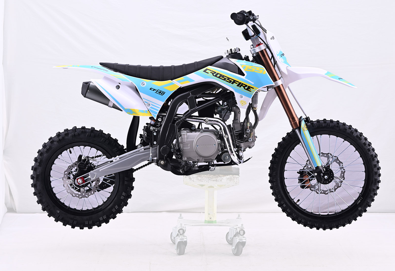 Crossfire 140CC Manual Dirt Bike teal