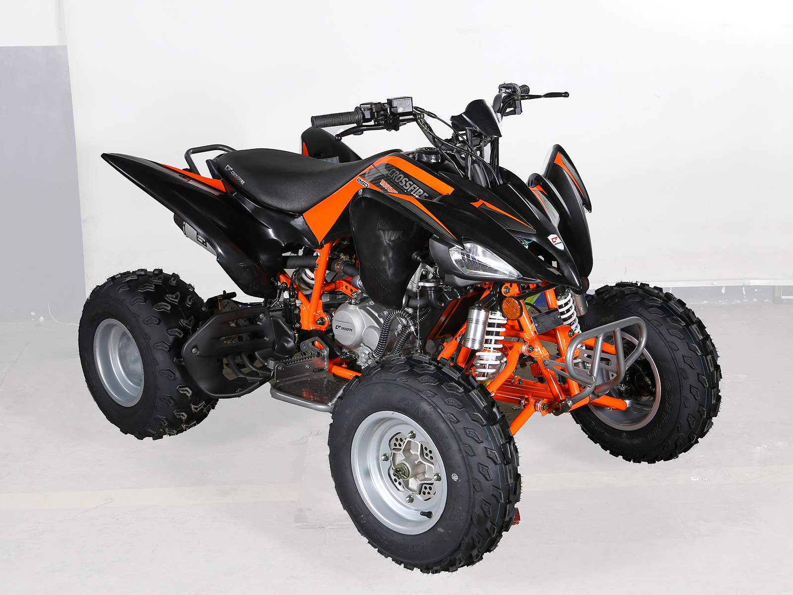 Crossfire 250CC Mustang Quad Bike Orange