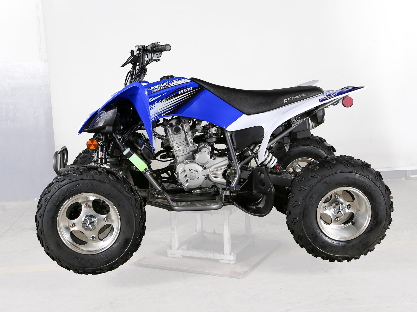 Crossfire 250CC Mustang Quad Bike Blue