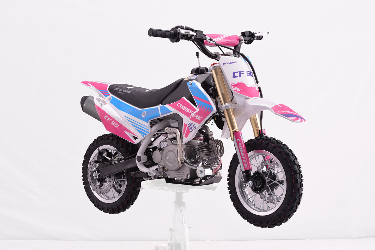 Crossfire 50CC Automatic Dirt Bike Pink