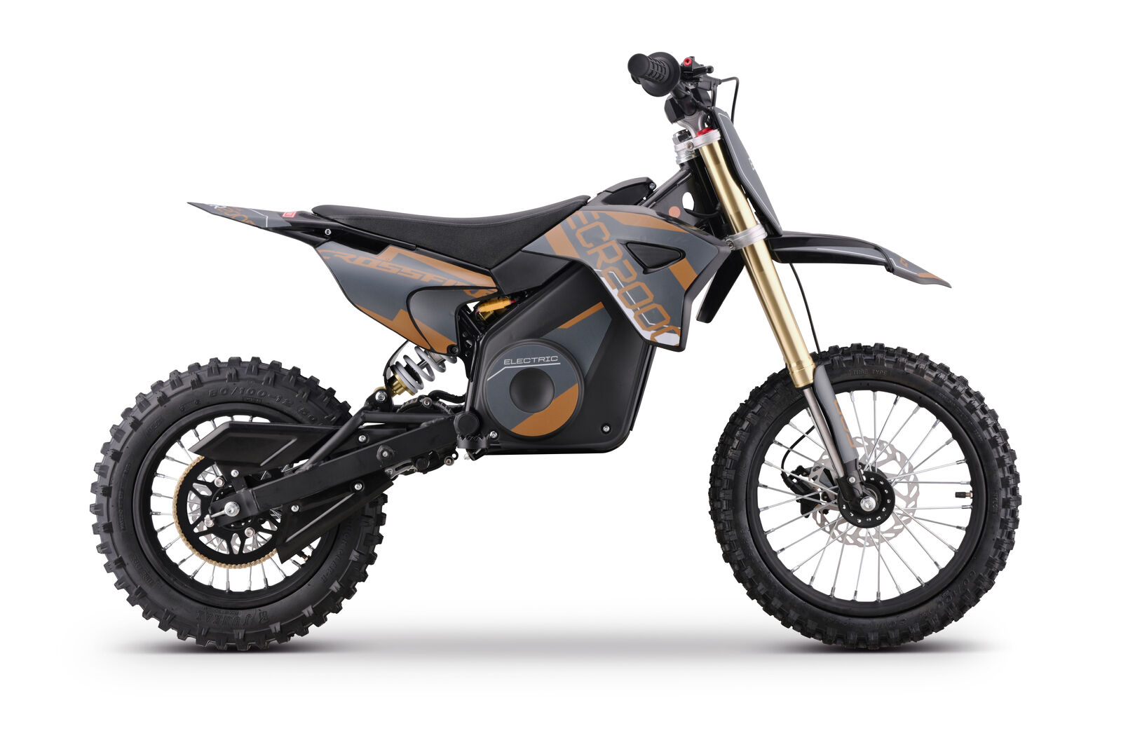 Crossfire 1500W Electric Dirt Bike Gold