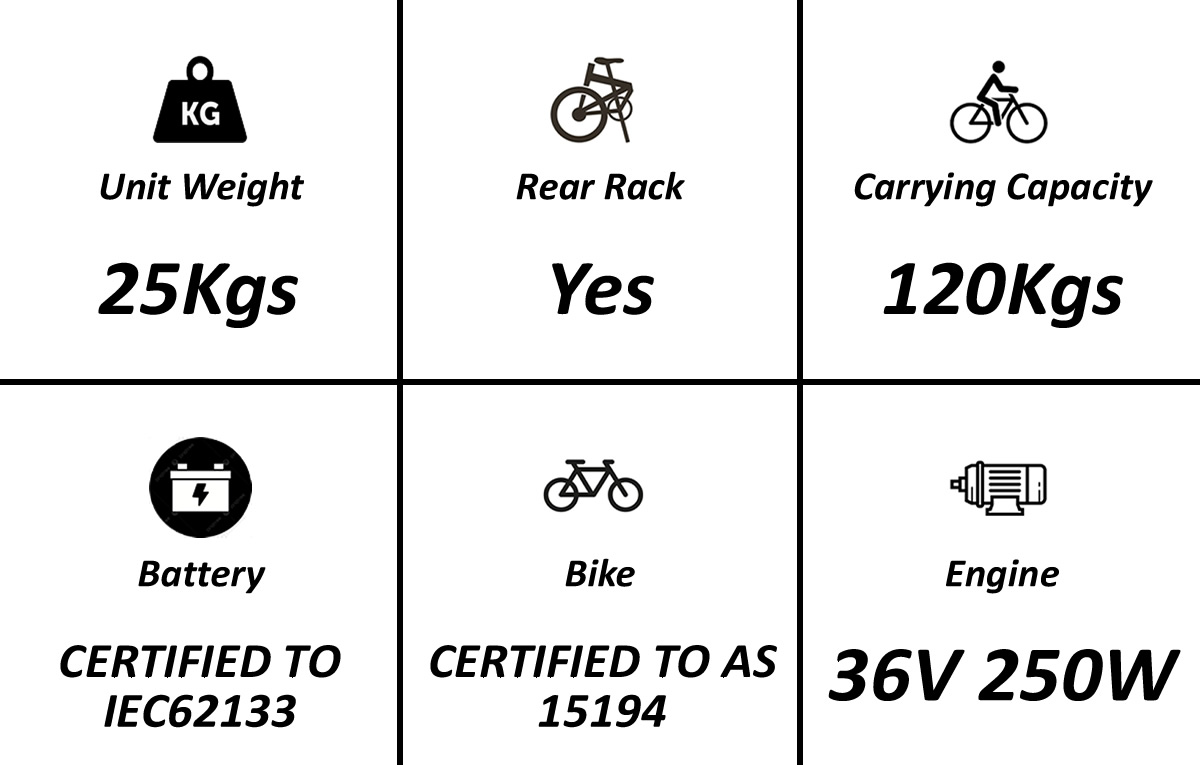 Milan 24 inch e-bike