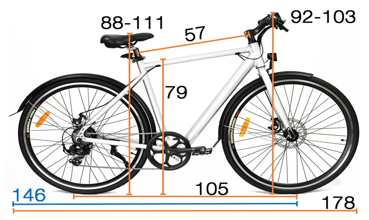 Stepover 28 inch e-bike