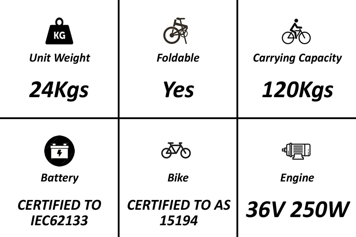 Supert 20 inch e-bike